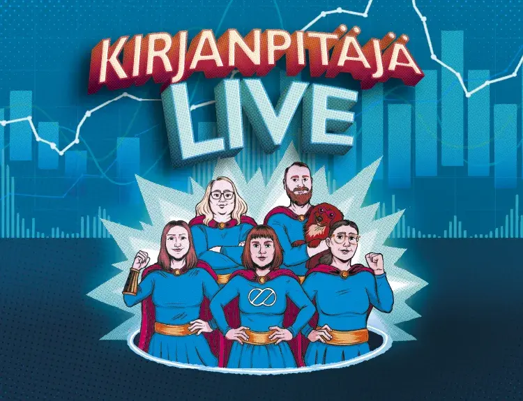 Kirjanpitäjä LIVE sai runsaasti huomiota